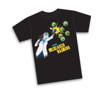 Rainin Research Warrior t shirt